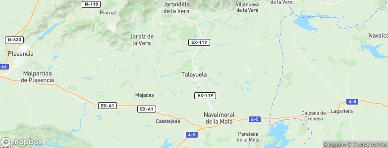 Talayuela, Spain Map