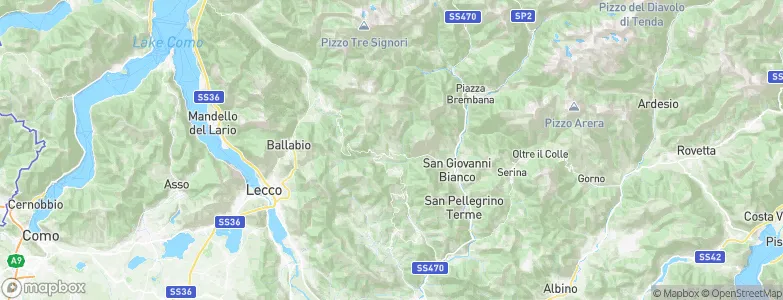 Taleggio, Italy Map