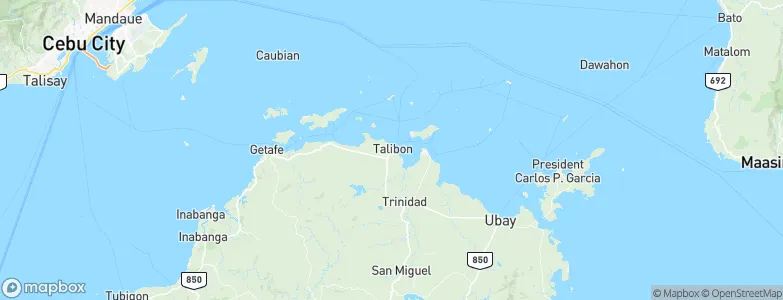 Talibon, Philippines Map