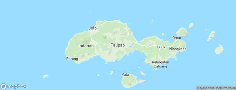 Talipao, Philippines Map