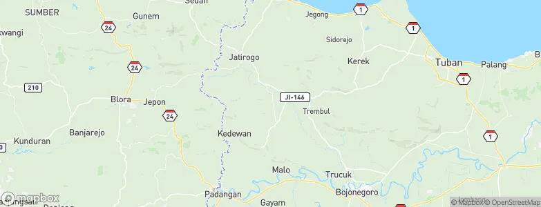 Talok, Indonesia Map