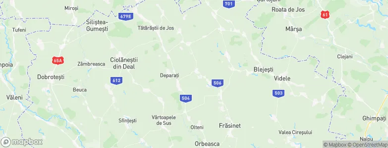 Talpa-Trivalea, Romania Map