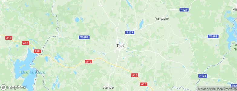 Talsi, Latvia Map