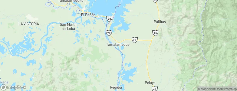 Tamalameque, Colombia Map