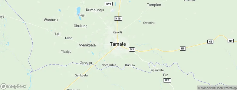 Tamale, Ghana Map