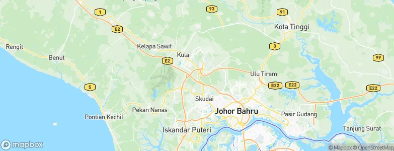 Taman Senai, Malaysia Map