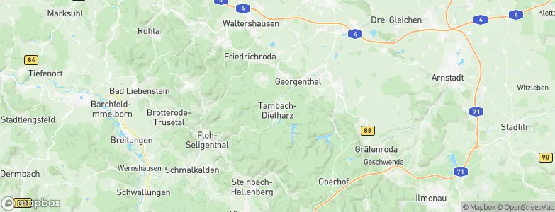 Tambach-Dietharz, Germany Map