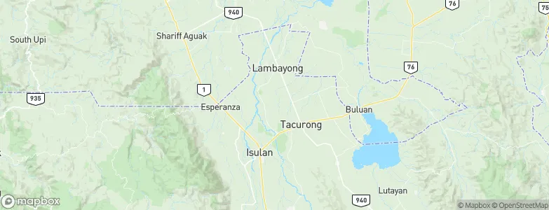 Tambak, Philippines Map