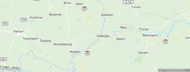 Tambakkromo, Indonesia Map