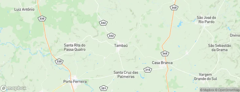 Tambaú, Brazil Map