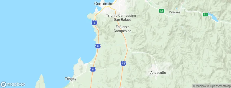 Tambillo, Chile Map