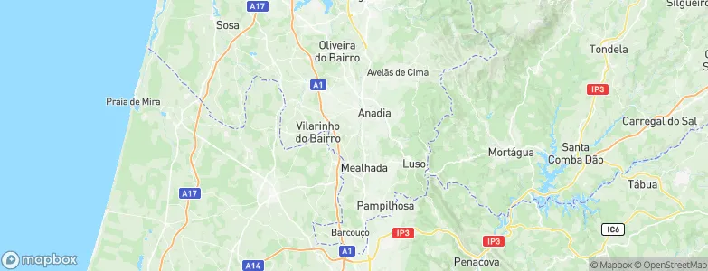 Tamengos, Portugal Map