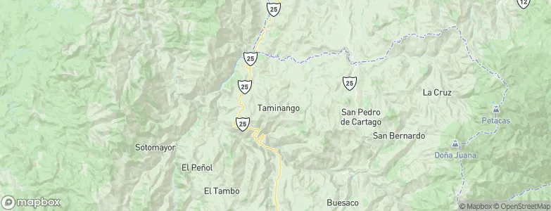 Taminango, Colombia Map