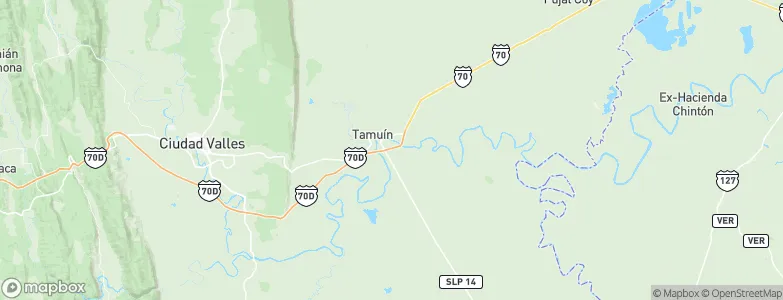 Tamuín, Mexico Map