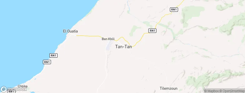 Tan-Tan, Morocco Map