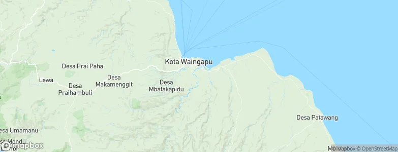 Tanabara, Indonesia Map