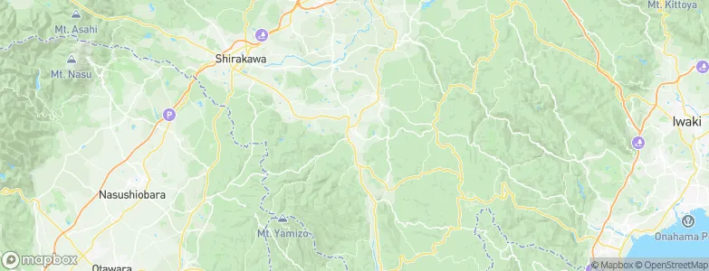 Tanagura, Japan Map