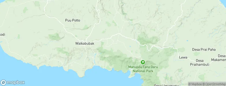 Tanarara, Indonesia Map