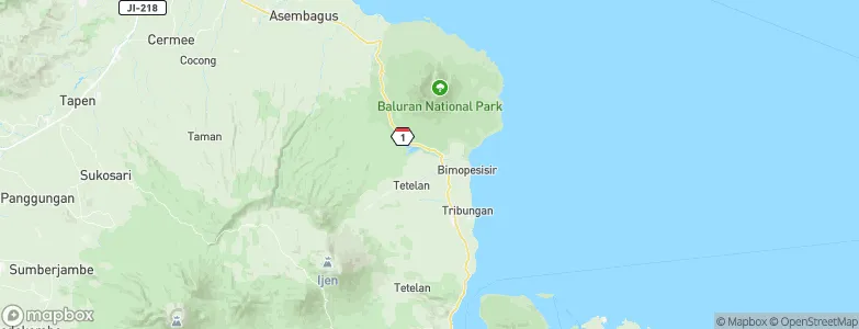 Tangkup, Indonesia Map