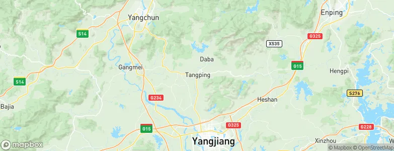 Tangping, China Map