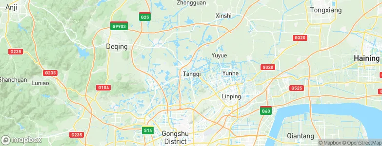 Tangqi, China Map