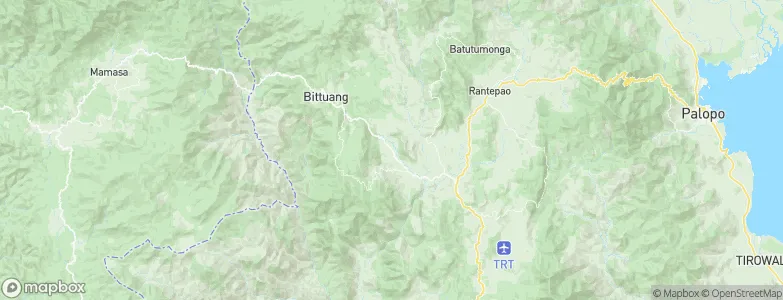 Tangratte, Indonesia Map