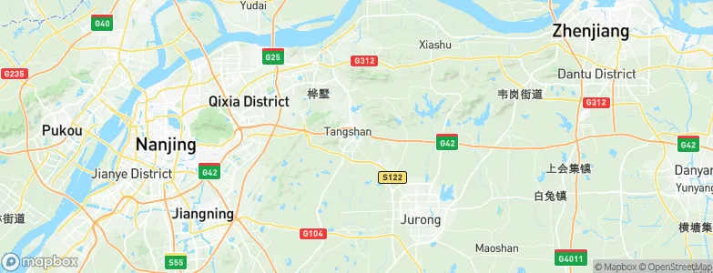 Tangshan, China Map