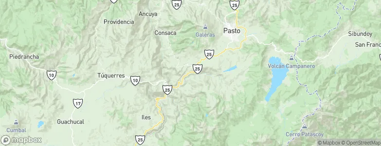 Tangua, Colombia Map
