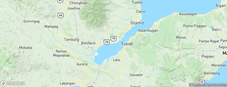Tangub City, Philippines Map