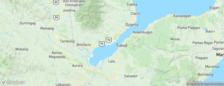Tangub, Philippines Map
