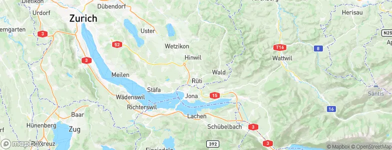 Tann, Switzerland Map