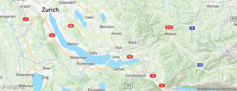 Tann / Tann (Dorfkern), Switzerland Map