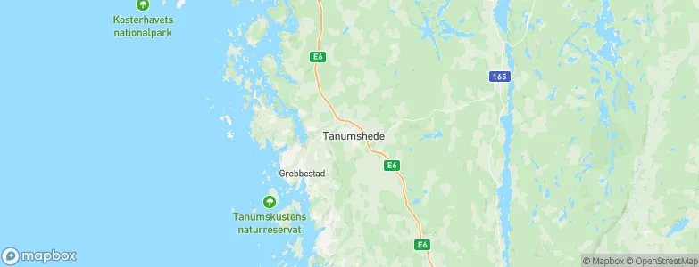 Tanumshede, Sweden Map