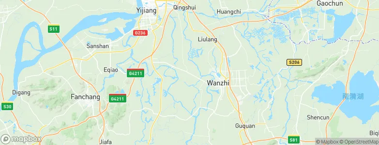 Taoxin, China Map