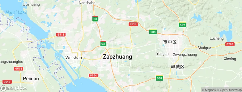 Taozhuang, China Map