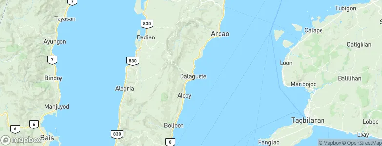 Tapon, Philippines Map
