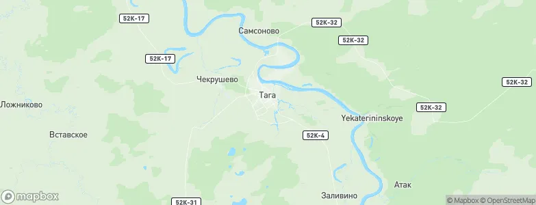 Tara, Russia Map