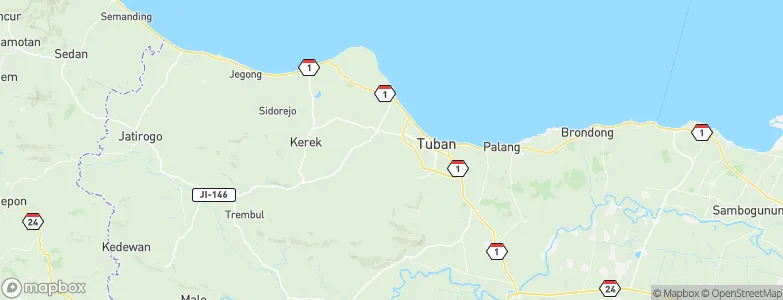 Taraan, Indonesia Map