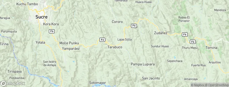 Tarabuco, Bolivia Map