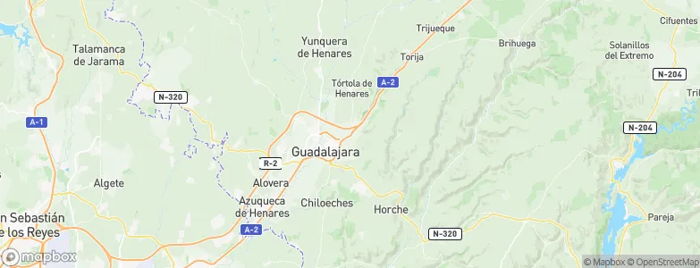 Taracena, Spain Map