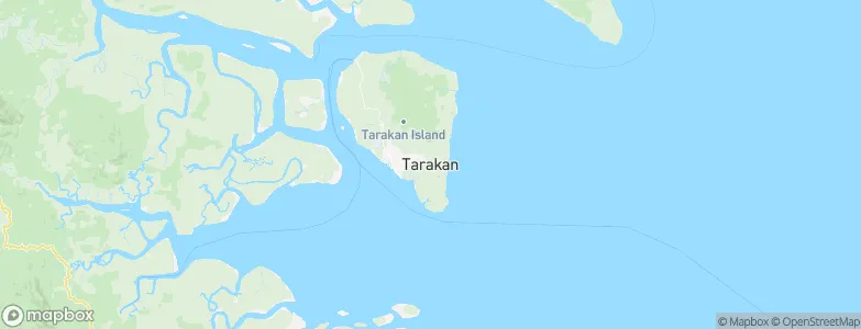 Tarakan, Indonesia Map