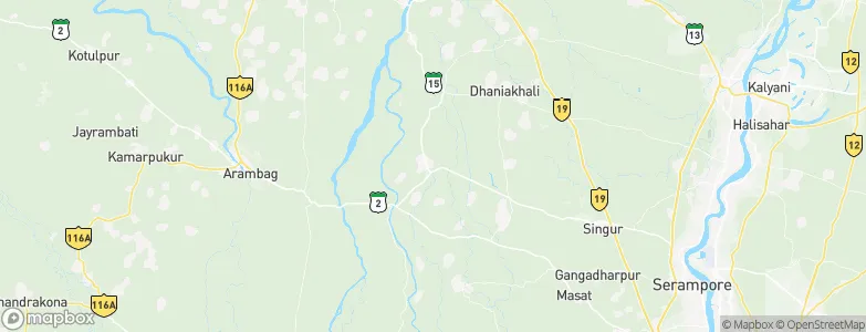 Tarakeswar, India Map