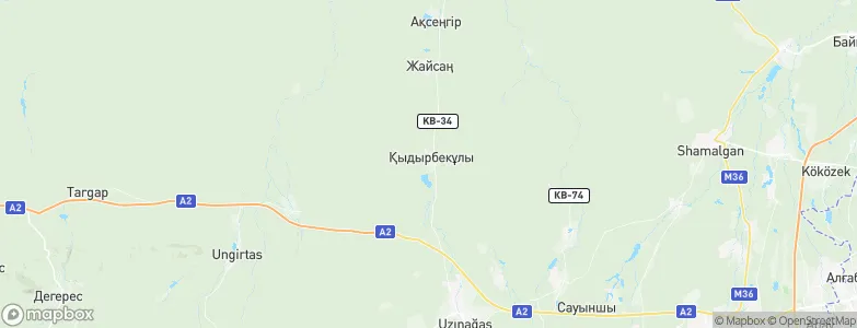 Taran, Kazakhstan Map