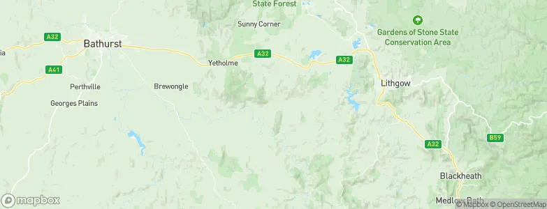 Tarana, Australia Map