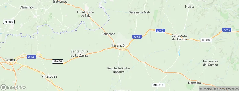 Tarancón, Spain Map