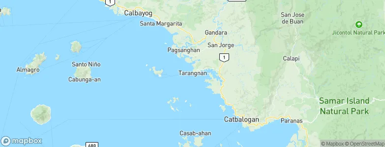 Tarangnan, Philippines Map