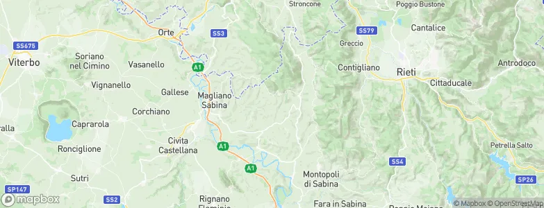 Tarano, Italy Map