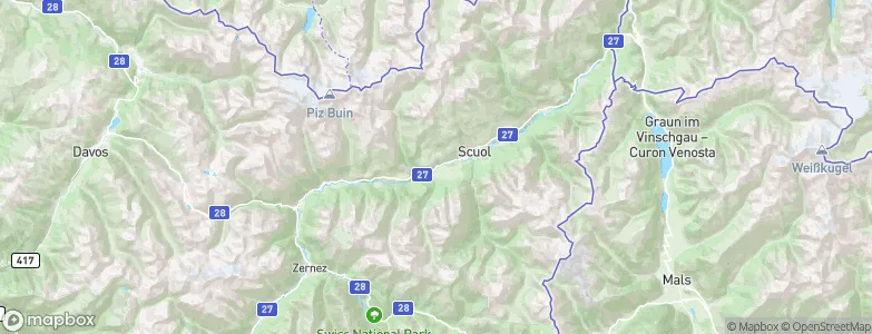 Tarasp, Switzerland Map