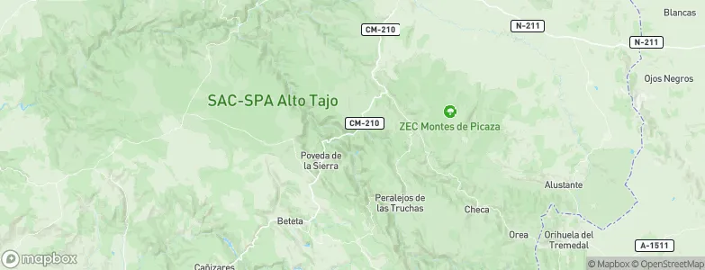 Taravilla, Spain Map