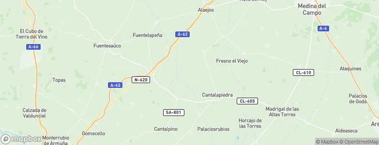 Tarazona de Guareña, Spain Map